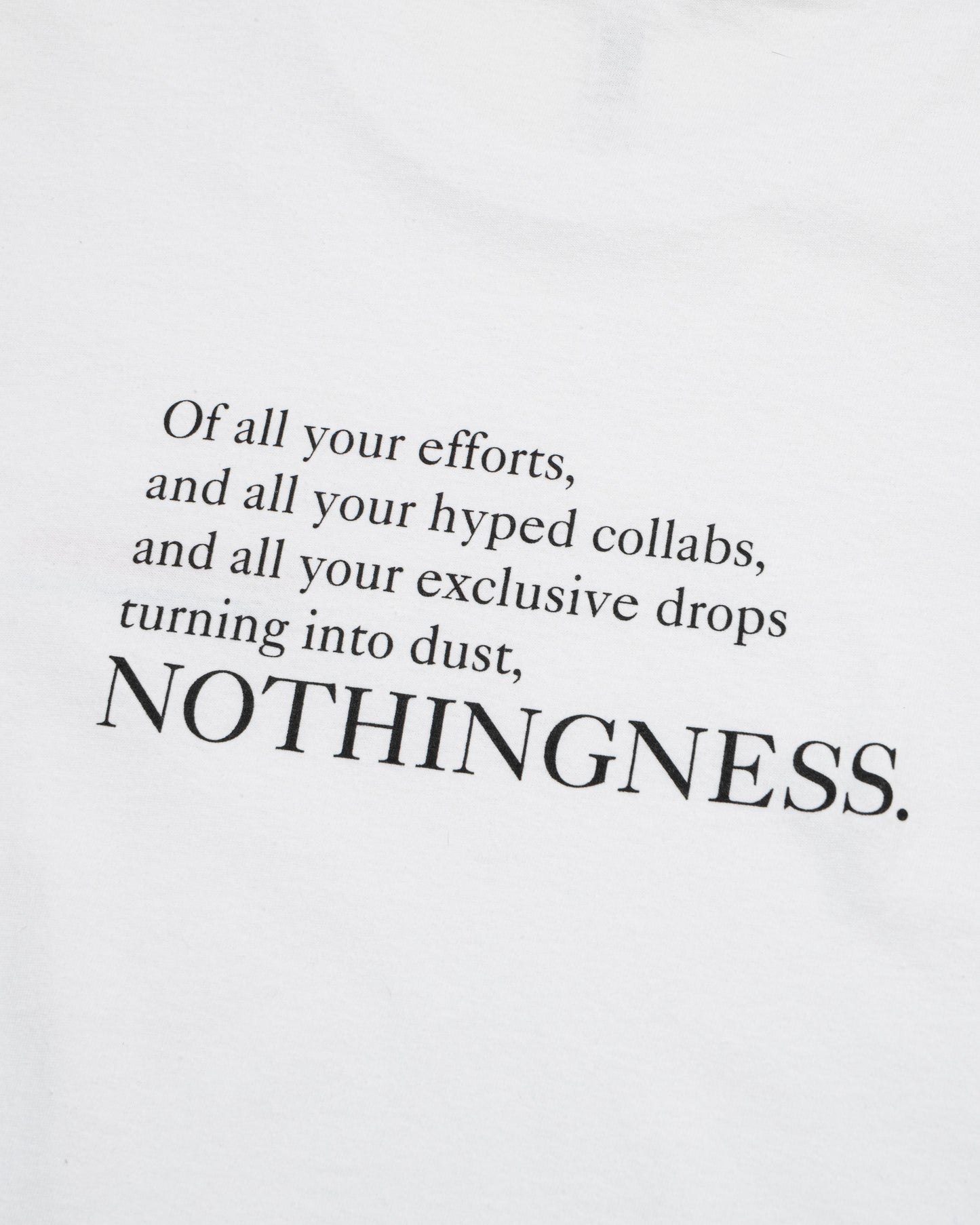 Nothingness Souvenir Tee